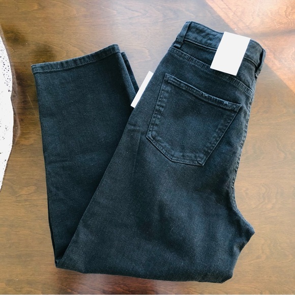 STYLE & CO. WOMENS JEANS SIZE 6P WASHED BLACK VINTAGE CLASSIC MOM JEAN - Picture 6 of 15